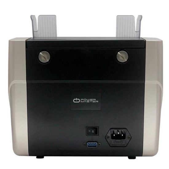PowerMaster PM-25067 TRY-EUR-USD Sesli Karışık Ve Adet Para Sayma Makinesi 80W 60Db AC100-240V resmi