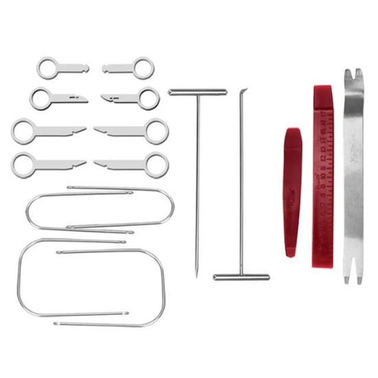 CARSTAR HM-1798 ARAÇ İÇİ SES SİSTEMİ SÖKME - LASTİK SÖKME -  KAPI DÜZELTME ÇIKARMA SETİ resmi