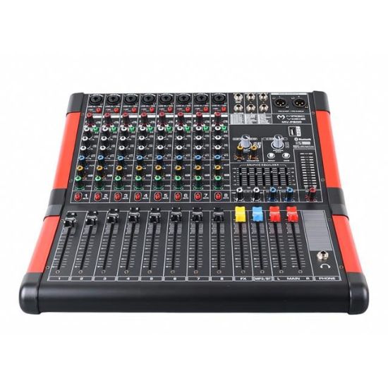 MAGICVOICE MV-P800 8 CH-USB/BT DECK MIXER [KOLİSİ İKİLİ ] resmi