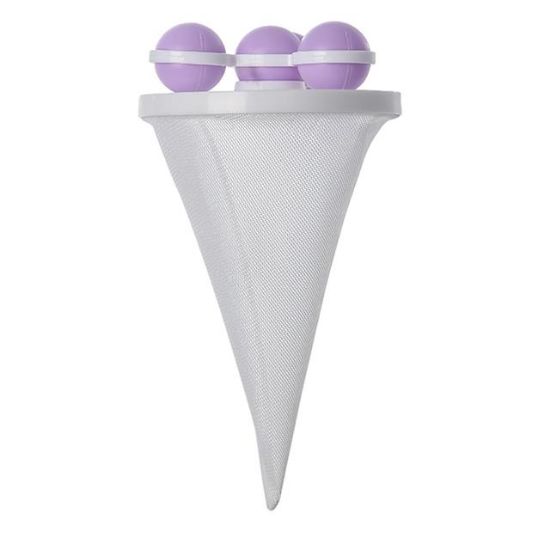 Sunup SN-26621 Çok Fonksiyonlu Çamaşır Makinesi İçin Yıkanabilir Mor Toz Tüy Toplayıcı resmi