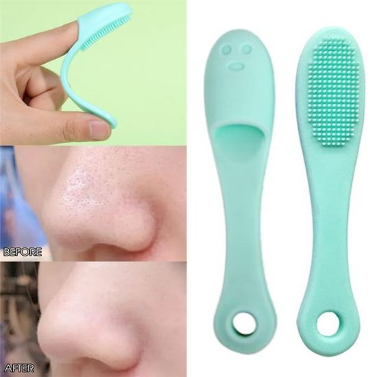 Sunup SN-26764 Parmak Şekilli Silikon Yüz Burun Gözenek Temizleme Fırçası                            resmi