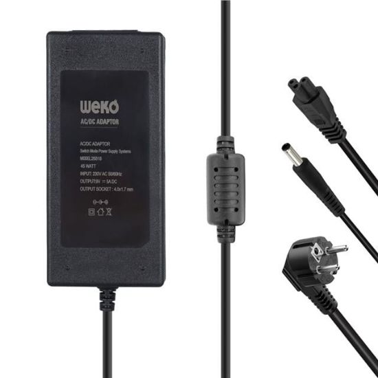 WEKO  9 VOLT - 5 AMPER YAZAR KASA/ POS MAKİNESİ MASAÜSTÜ ADAPTÖR 4.0*1.7 MM UÇLU resmi