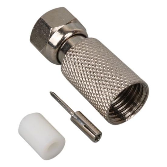 PİNLİ İĞNELİ RG11 F ERKEK KONNEKTÖR (F102) resmi