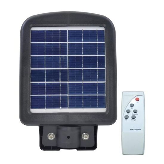 Horoz 50W Siyah Led Solar Güneş Enerjili Lamba Sokak Armatür Beyaz Işık resmi