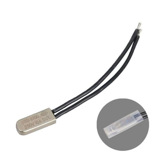 80 C TERMİK FUSE KABLOLU METAL 10A (IC-270) resmi