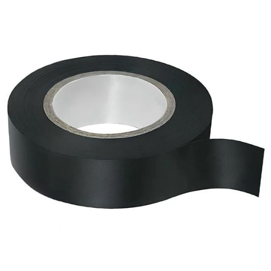 Globe NO2133 19mm 25Yrd Vinil Alev Yürütmeyen İzole Bant 23 Metre Siyah Tekli resmi