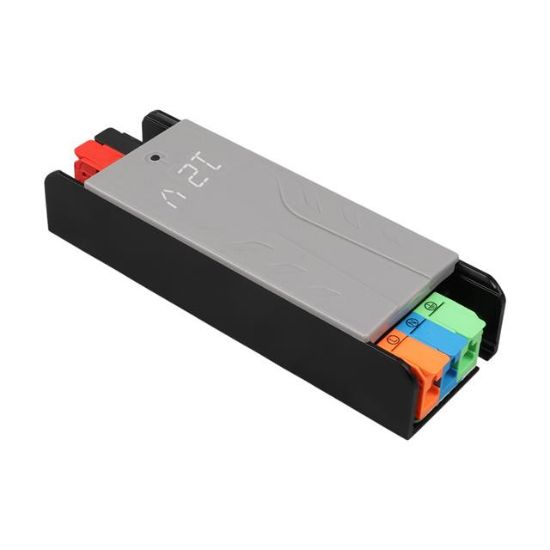 PowerMaster PM-26842 12/24/36/48 Volt 3 Amper 60 Watt Metal Kasa Kademeli Adaptör Voltaj Göstergeli 128x42x27mm resmi