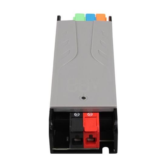 PowerMaster PM-26842 12/24/36/48 Volt 3 Amper 60 Watt Metal Kasa Kademeli Adaptör Voltaj Göstergeli 128x42x27mm resmi