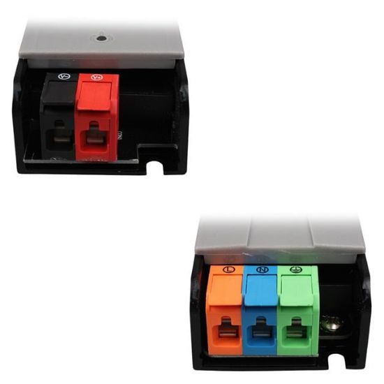 PowerMaster PM-26843 12/24/36/48 Volt 4 Amper 100 Watt Metal Kasa Kademeli Adaptör Voltaj Göstergeli 148x43x27mm resmi