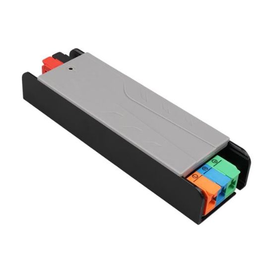 PowerMaster PM-26838 12 Volt 5 Amper 60 Watt Slim Metal Kasa Adaptör Voltaj Göstergeli 148x43x27mm resmi