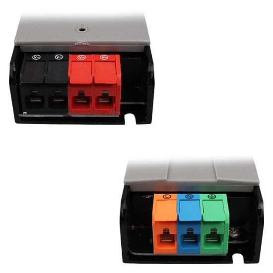 PowerMaster PM-26839 12 Volt 10 Amper 120 Watt Slim Metal Kasa Adaptör Voltaj Göstergeli 189x51x27mm resmi