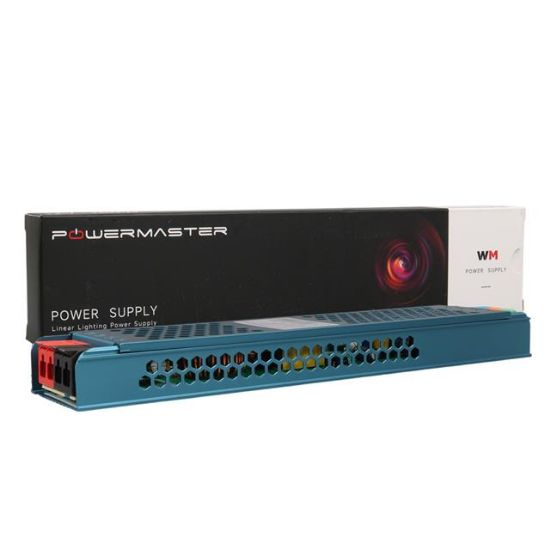 PowerMaster PM-26831 12 Volt 12.5 Amper 150 Watt Slim Metal Kasa Adaptör 238x50x23mm resmi