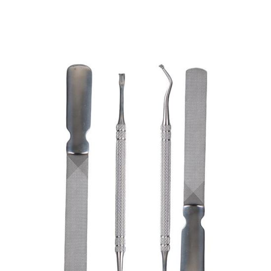 Sunup SN-27098 Paslanmaz Çelik 4in1 Tırnak Bakım Seti resmi