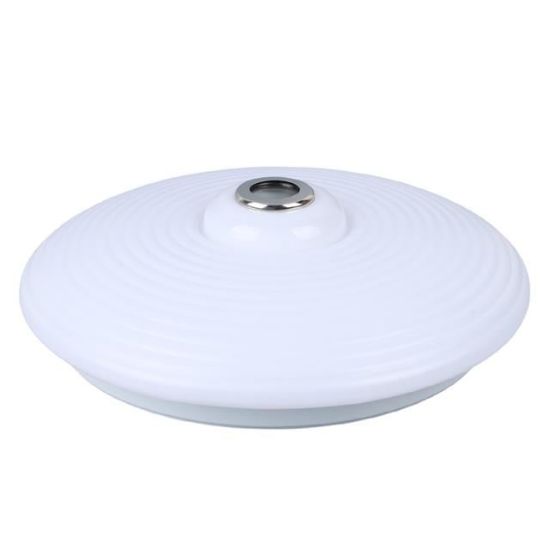 POWERMASTER PM-27330 BEYAZ 35*10.5CM 24 WATT BLUETOOTH HOPARLÖRLÜ TAVAN AYDINLATMA resmi