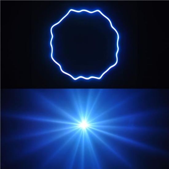 Layu S600B 600-700mW Profesyonel Mavi Beam Efekt Lazeri resmi