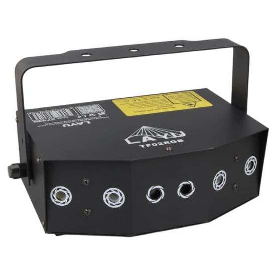Layu TF02RGB RGB Beam + RGB Twinkling Lazer DMX-AUTO-SOUND-MASTER/SLAVER resmi