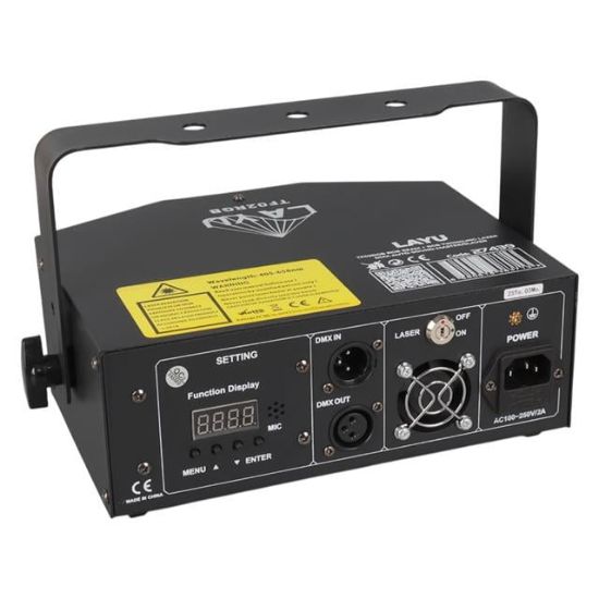 Layu TF02RGB RGB Beam + RGB Twinkling Lazer DMX-AUTO-SOUND-MASTER/SLAVER resmi