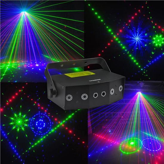 Layu TF02RGB RGB Beam + RGB Twinkling Lazer DMX-AUTO-SOUND-MASTER/SLAVER resmi