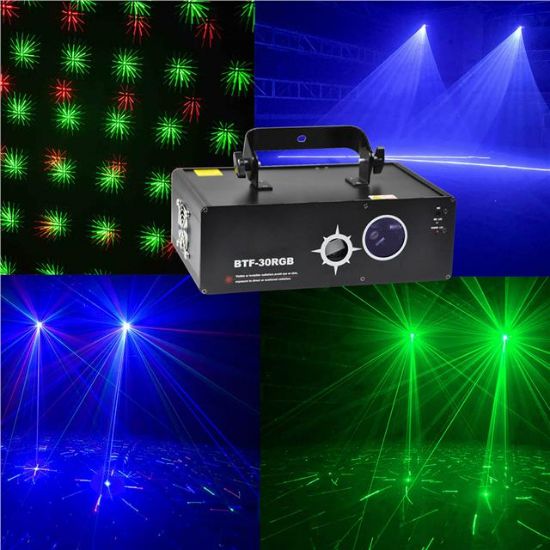 Layu BTF-30RGB White 1.5W RGB Animasyon ve Beam Lazer Sistemi resmi