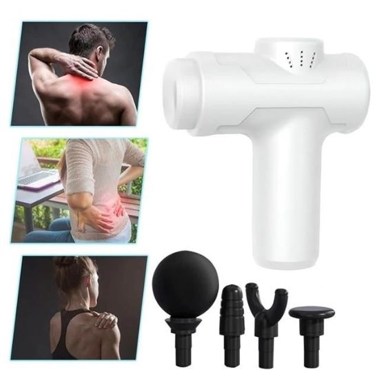 PowerMaster MINI-8211 Şarjlı Sporcu Koşucu Darbeli Titreşimli Masaj Aleti 6 Kademeli 2000mAh resmi