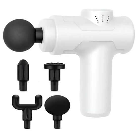 PowerMaster MINI-8211 Şarjlı Sporcu Koşucu Darbeli Titreşimli Masaj Aleti 6 Kademeli 2000mAh resmi