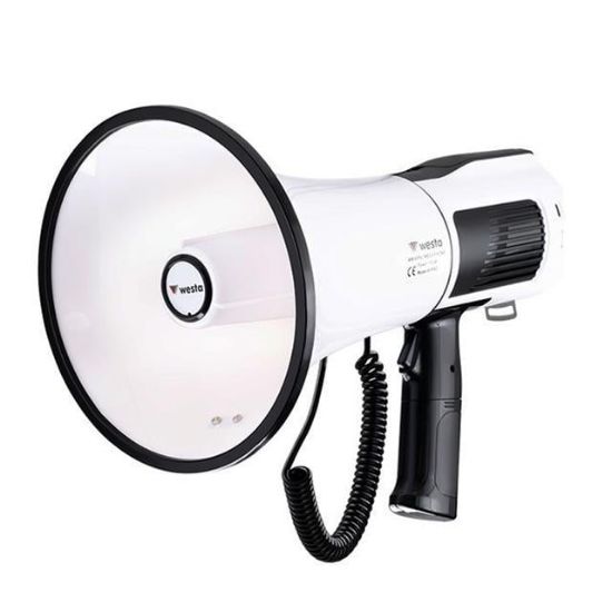 WESTA WM-90PU TYPE-C  80 WATT MAYK MİKROFONLU BLUETOOTH MEGAFON resmi