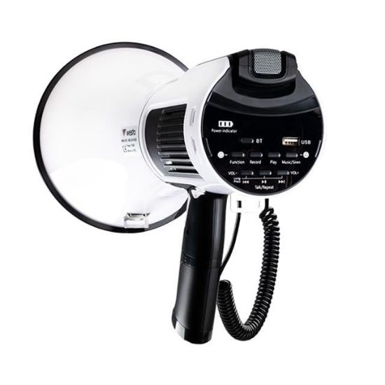 WESTA WM-90PU TYPE-C  80 WATT MAYK MİKROFONLU BLUETOOTH MEGAFON resmi