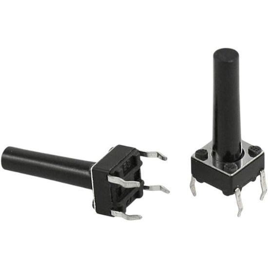 TACT SWİTCH (C-9 BUTON) 6X6X17MM (IC-200) resmi