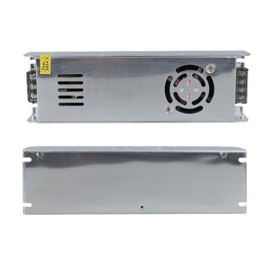 Ledx ALN-M1230S 12 Volt 30 Amper 360 Watt Fanlı Slim Metal Kasa Adaptör 225x65x38mm resmi