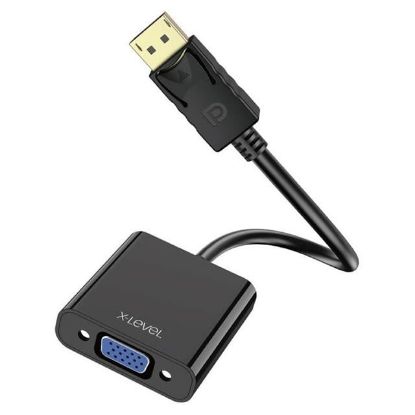X-Level XCC7801 DP Display Port Erkek TO VGA Dişi Çevirici Kablo (X-THING) resmi
