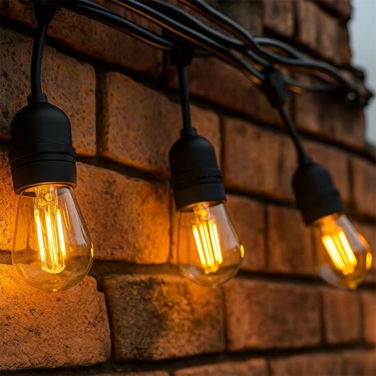 Ledx KB00002 10'lu E27 Duy Sıralı 10 Metre Lamba Kablosu (10 Adet Duy İçerir) resmi