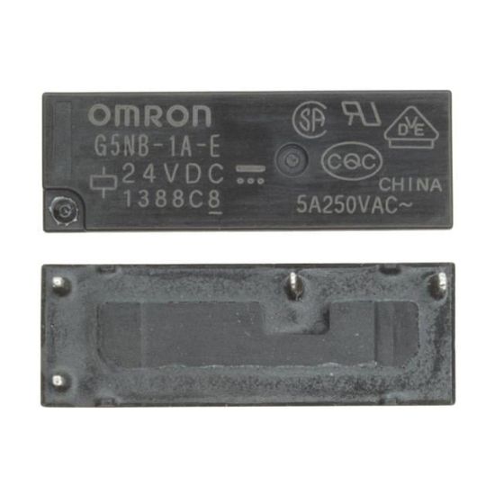Omron G5NB-1A-E 24VDC Kart Rölesi 24 Volt 4 Pin Bacak Siyah 16X4C16 resmi