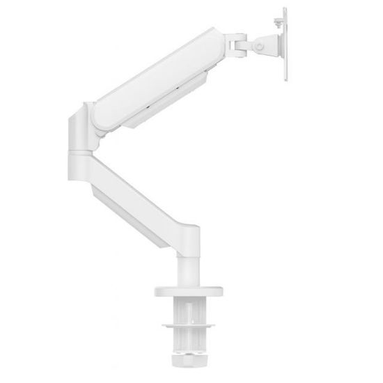 PowerMaster PM-252 13-32'' Amortisörlü Stand Tek Kol LCD-LED Gaming Monitör Tutucu Beyaz Stand Askı Aparatı resmi