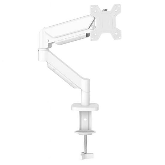 PowerMaster PM-252 13-32'' Amortisörlü Stand Tek Kol LCD-LED Gaming Monitör Tutucu Beyaz Stand Askı Aparatı resmi
