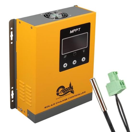 Sunsolar MPK60 MPPT Solar Şarj Kontrol Cihazı 60A (12V/24V/36V/48V Otomatik) 250V Maksimum PV LCD Ekranlı RS485 Portlu resmi