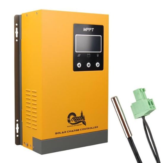 Sunsolar MPK80 MPPT Solar Şarj Kontrol Cihazı 80A (12V/24V/36V/48V Otomatik) 250V Maksimum PV LCD Ekranlı RS485 Portlu resmi