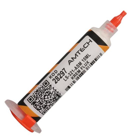 Amtech LS-321-ASM Şırınga Tip 10 Ml. Krem Lehim Flux resmi