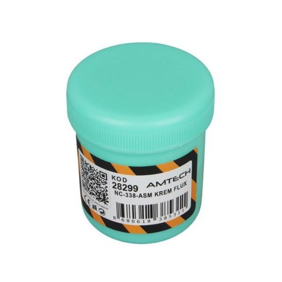 Amtech NC-338-ASM 100g Lehim Kremi (Flux) No-Clean Halojensiz Profesyonel BGA/SMD Lehimleme resmi