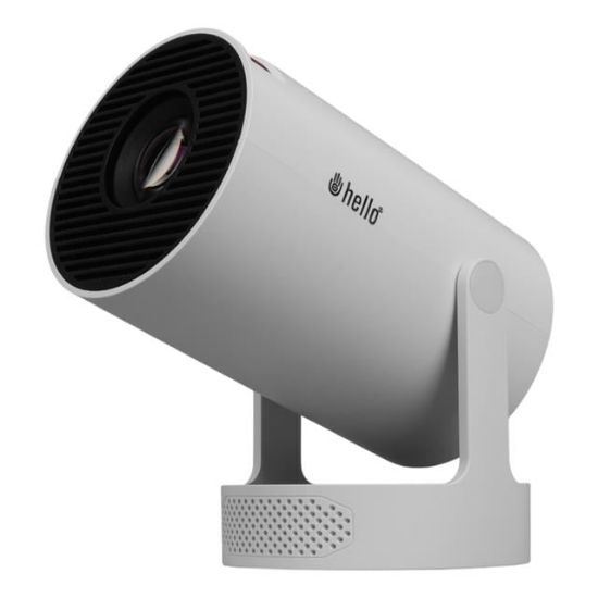 Hello HY300PRO Android 11 Akıllı LED Ayarlanabilir Projeksiyon FHD Kablosuz Görüntü Aktarım Destekli Ev Sinema Sistemi resmi