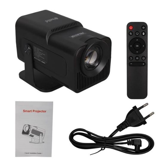 Hello HY320 Android 11 Akıllı LED Ayarlanabilir Projeksiyon FHD Kablosuz Görüntü Aktarım Destekli Ev Sinema Sistemi resmi