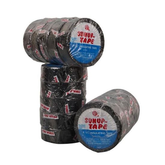 Sunup SN-27918 Siyah 0.13x18 Mm İzole PVC Elektrikçi Bant (5'li Paket) resmi