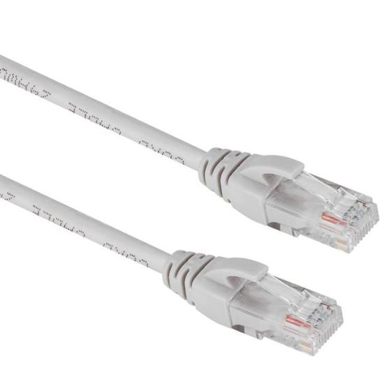 Powermaster PM-27148 Gri 3 Metre Cat 5 Ethernet Network Kablosu resmi