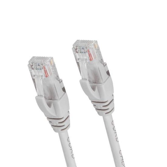 Powermaster PM-27148 Gri 3 Metre Cat 5 Ethernet Network Kablosu resmi
