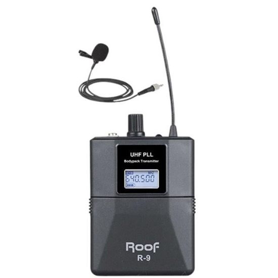 Roof R-9 Uhf Yaka Mikrofonu (R-214&R-218)                                                            resmi