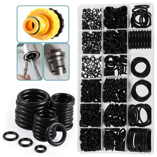 PowerMaster PM-28533 800 Parça Kauçuk Conta Halka Seti O-Ring Nitril NBR Su Geçirmez resmi