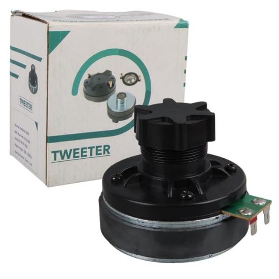 No-Tel NOT-TW34 Siyah 30/60 Watt 8 Ohm Titanyum Driver Tweeter resmi