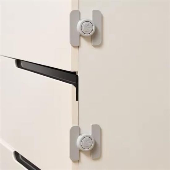 Sunup SN-28751 Düğmeli Tip Dolap ve Çekmece Çocuk Güvenlik Kilidi resmi