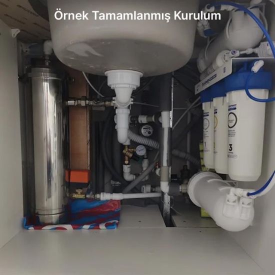 PowerMaster PM-28654 Ana Hat Su Arıtma Sistemi 10.000 L/Saat Paslanmaz Çelik Gövdeli Yıkanabilir UF-PVDF Filtreli resmi