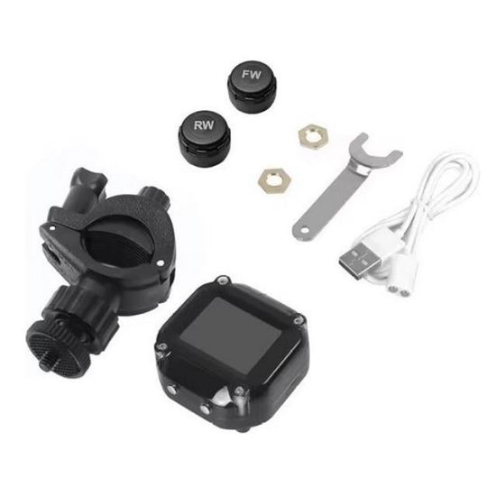 PowerMaster PM-28656 Motosiklet Kablosuz Lastik Basınç ve Sıcaklık İzleme Sistemi (TPMS) resmi
