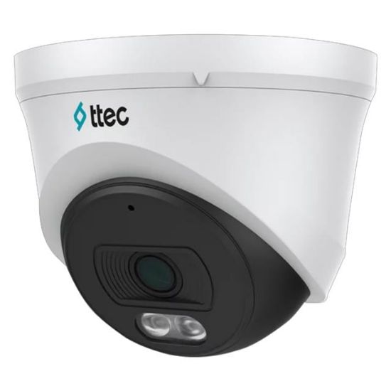 Ttec IPDP-2330M-M-LITE 2MP 2.8mm 30 Metre IR Sensörü Dahili Mikrofonlu H265+ IP67 IP Dome Kamera resmi